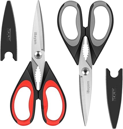 iBayam Kitchen Scissors Heavy Duty Meat