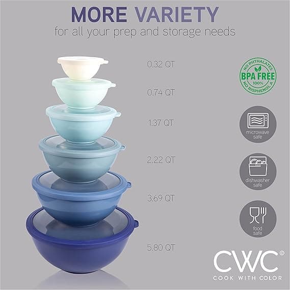 COOK WITH COLOR Mixing Bowls